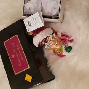 Sir Elton Claus Christopher Radko collectible glass-blown christmas ornament